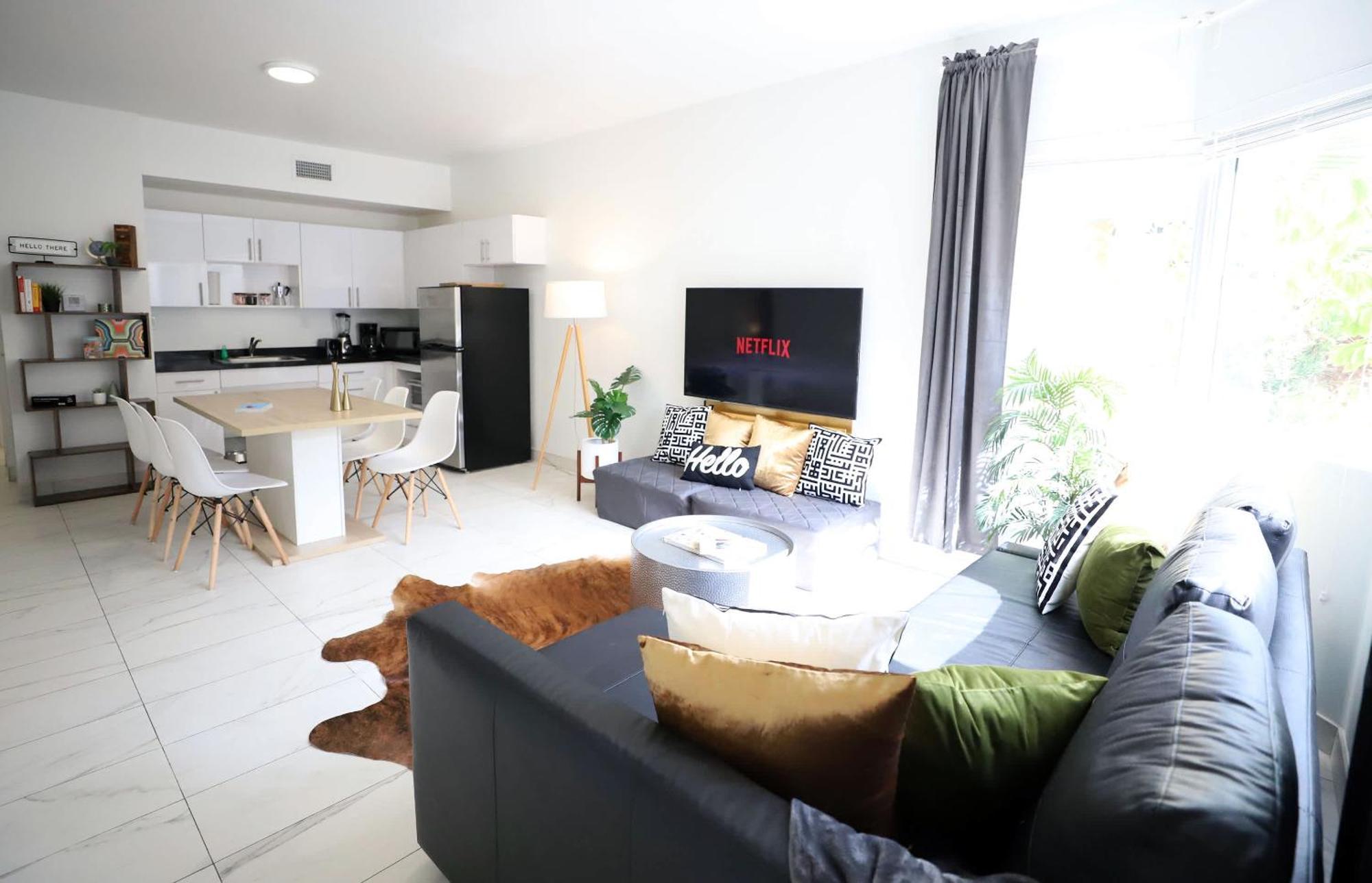 3 Bedroom 3 Bathroom Miami Beach Apartment With Free Parking Екстер'єр фото